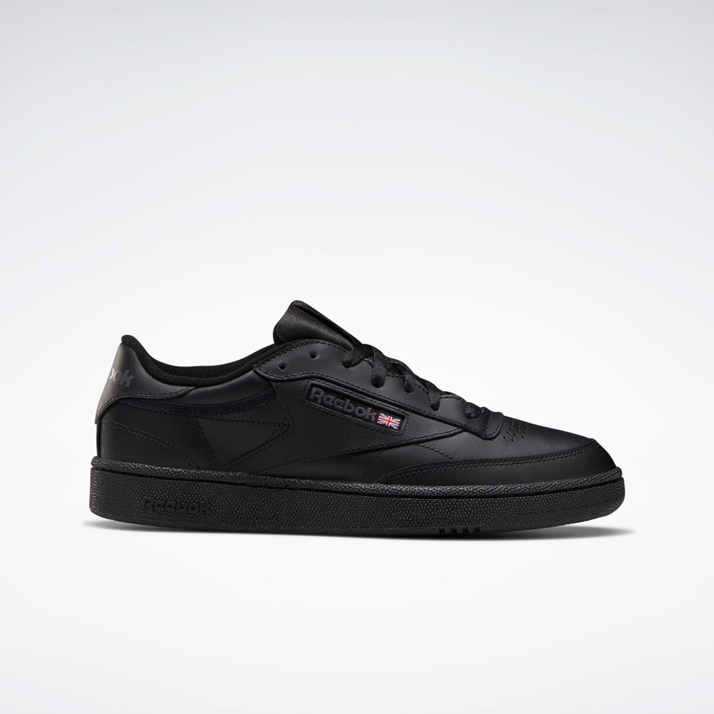 Reebok club c hombre negro on sale