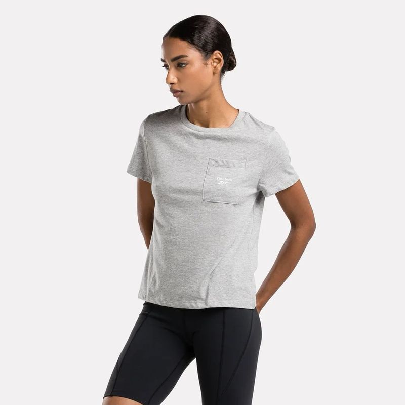 Camiseta-Training-|-Reebok-Identity-Small-Logo-Tee-|-Mujer-M