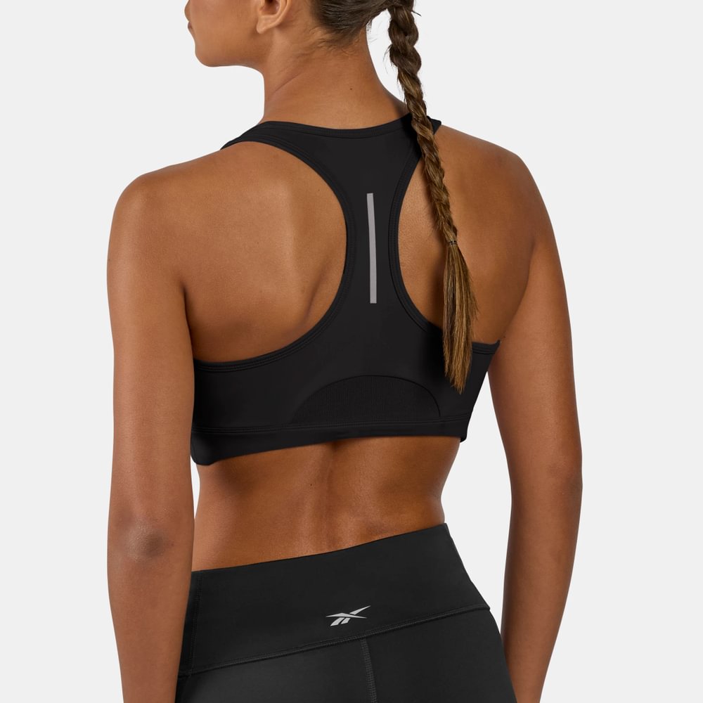 Top Deportivo Running | Lux Metallic Running Bra | Mujer - Imagen 2