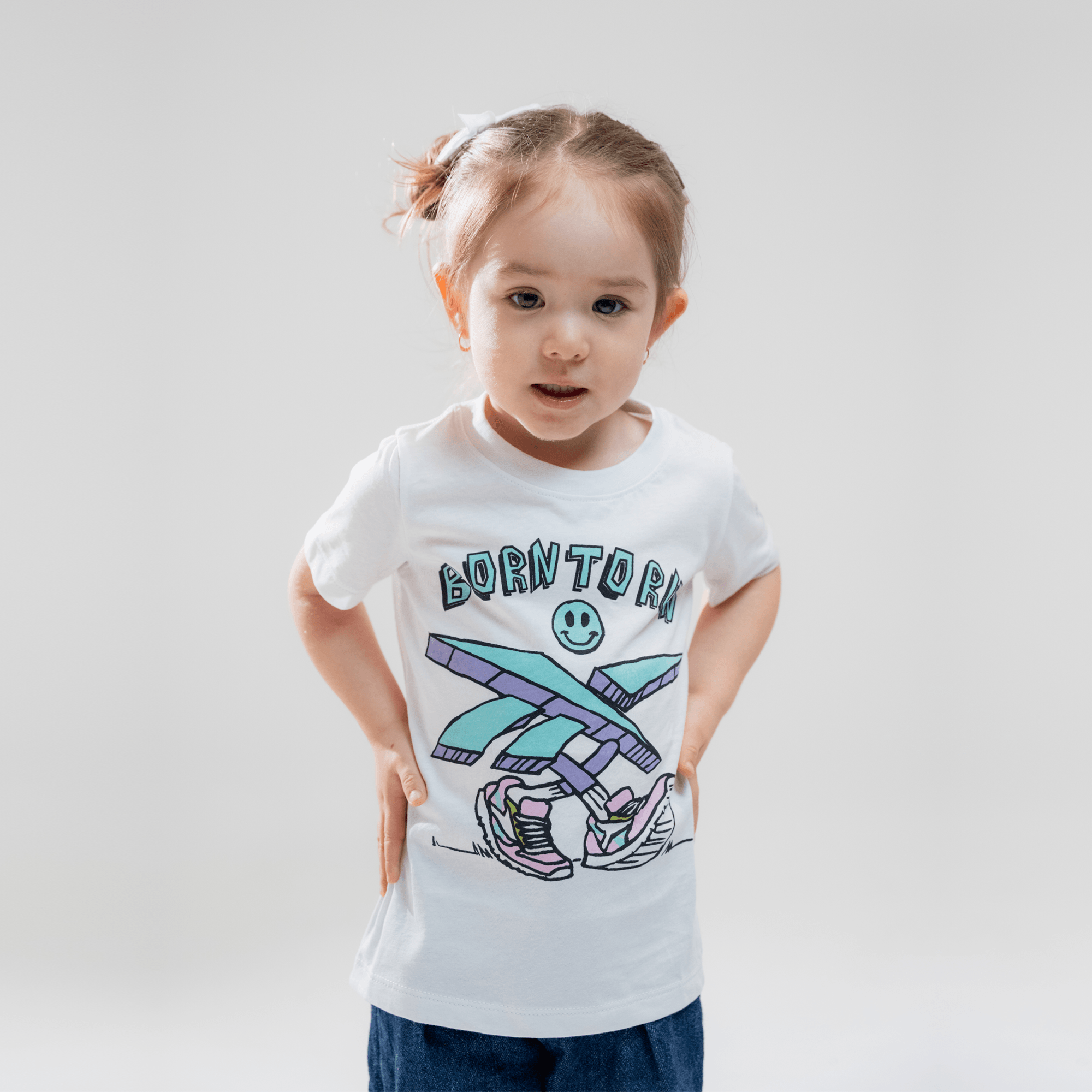 Camiseta Training | Girls Born To Run | Niña - Imagen 1