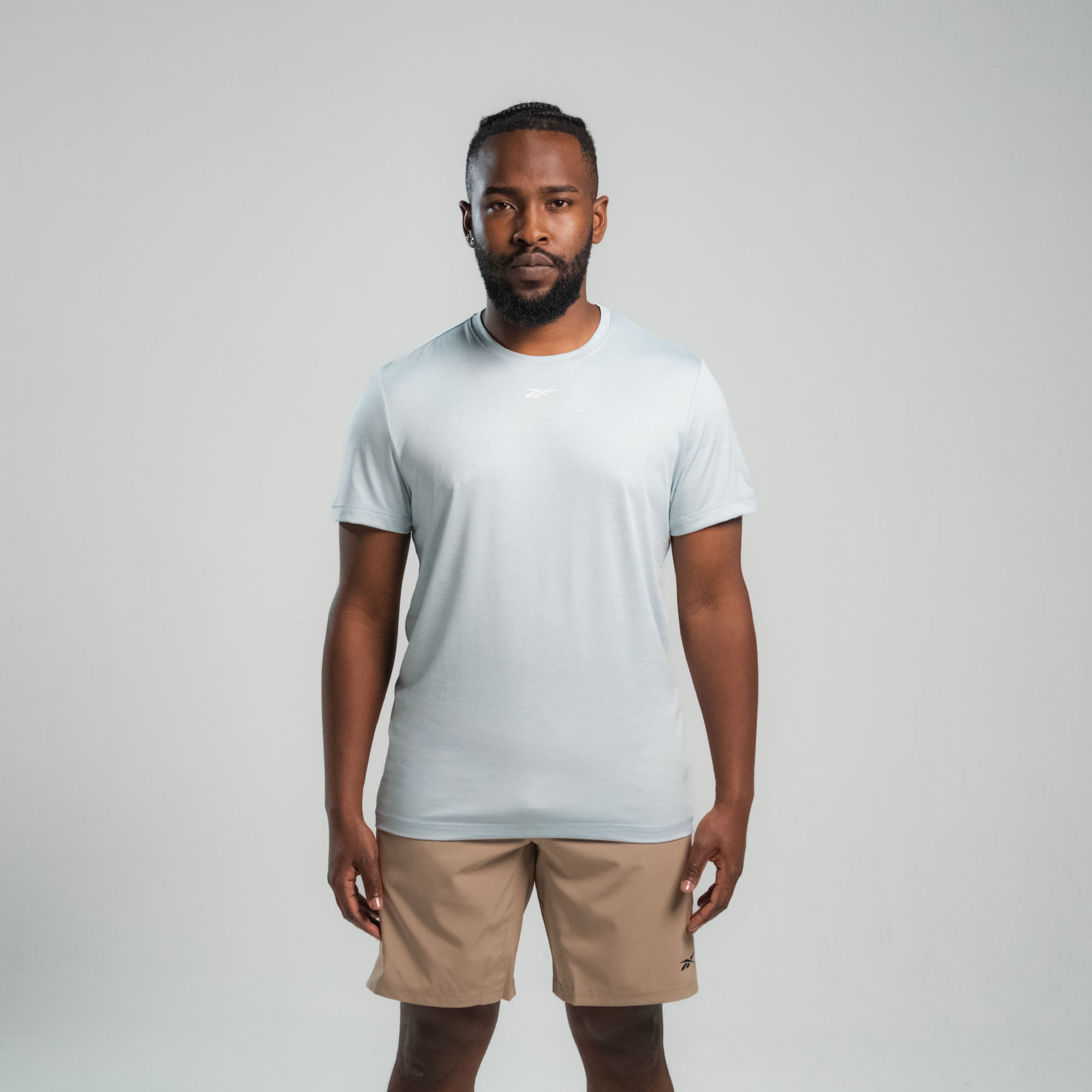 Camiseta Training | Id Train Melange Tech Tee | Hombre - Imagen 1