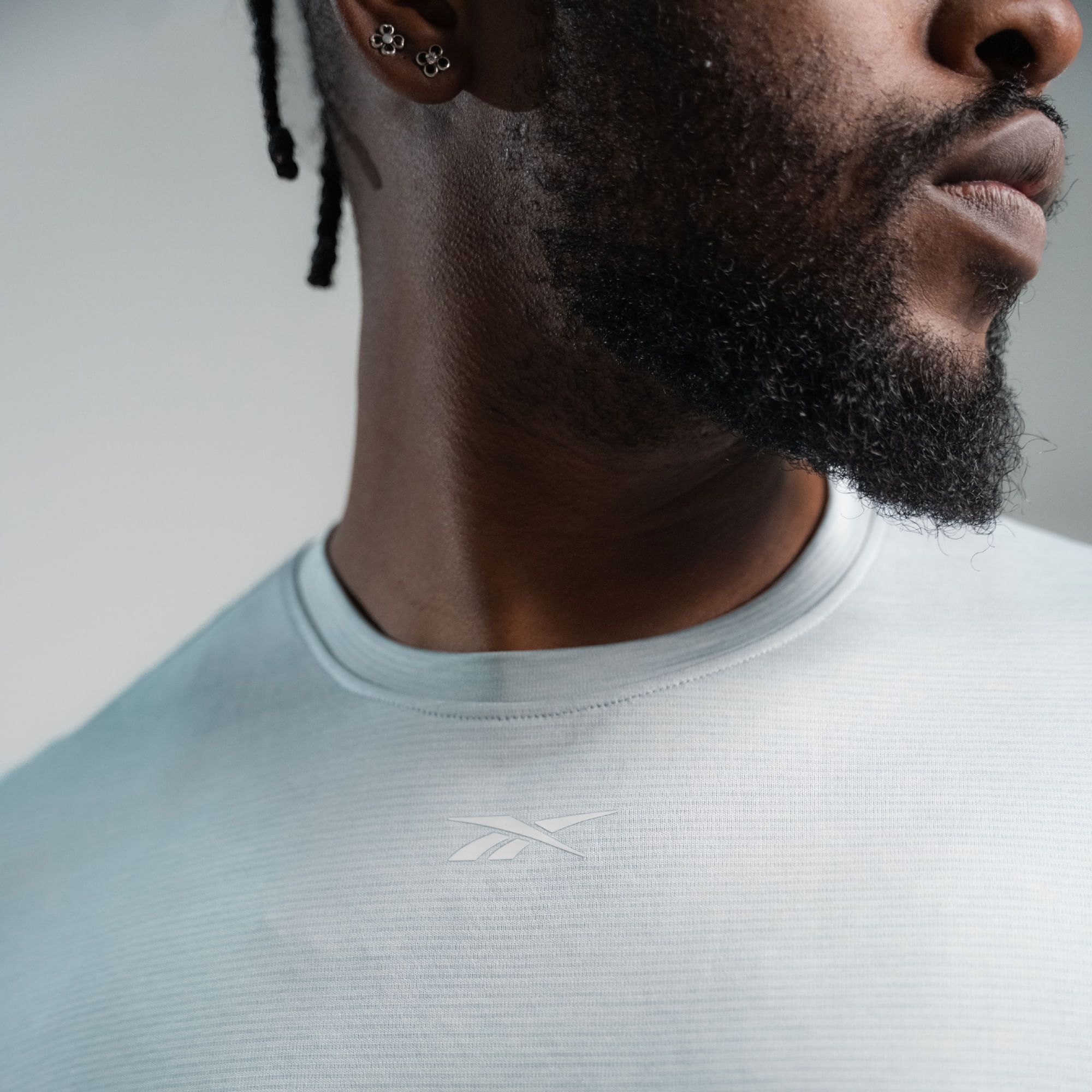Camiseta Training | Id Train Melange Tech Tee | Hombre - Imagen 4