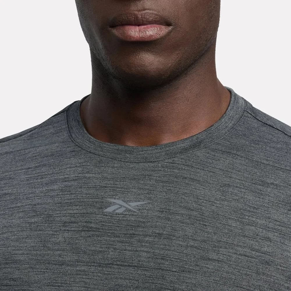 Camiseta Training | Id Train Melange Tech Tee | Hombre - Imagen 4