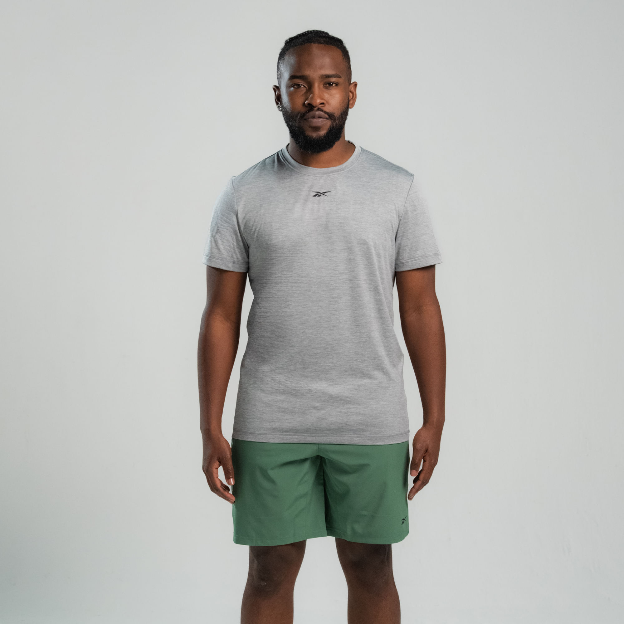 Camiseta Training | Id Train Melange Tech Tee | Hombre - Imagen 1