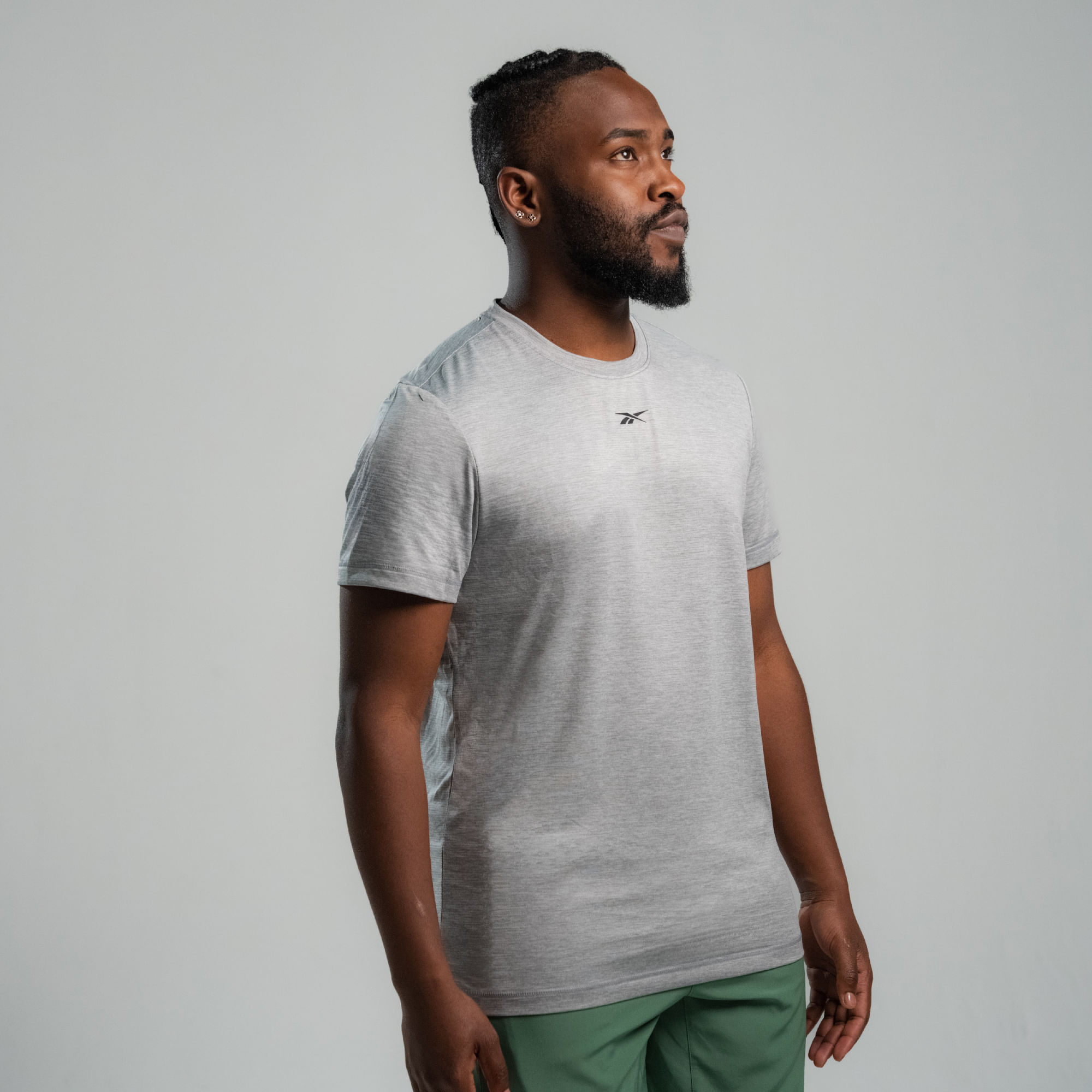 Camiseta Training | Id Train Melange Tech Tee | Hombre - Imagen 2