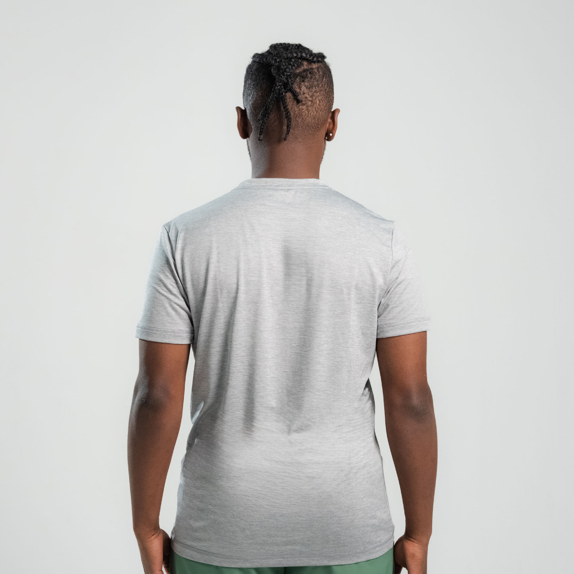 Camiseta Training | Id Train Melange Tech Tee | Hombre - Imagen 3