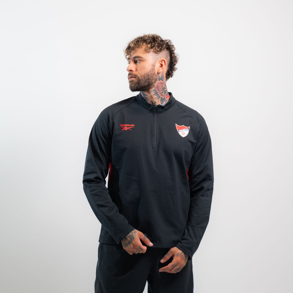 Buzo Winter Qtr Zip Fútbol | Independiente Medellín | Presentación | Hombre - Imagen 1