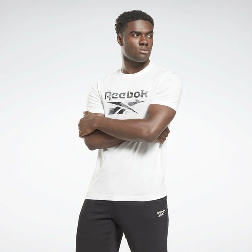 Reebok - Camiseta con logotipo para hombre : .es: Moda